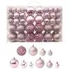 Image de vidaXL Ensemble de boules de Noël 100 pcs Rose