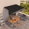 Image de vidaXL Auvent rétractable automatique 400x350 cm Anthracite