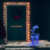 Image de vidaXL Décoration de Noël de renne avec maille 306 LED 60x24x89 cm