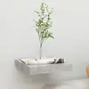 Image de vidaXL Étagère murale flottante gris béton 23x23,5x3,8 cm MDF