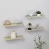Image de vidaXL Étagères murales 4 pcs chêne sonoma 40x9x3 cm