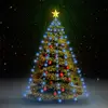 Image de vidaXL Guirlande lumineuse d'arbre de Noël 150 LED Bleu 150 cm