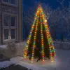 Image de vidaXL Guirlande lumineuse d'arbre de Noël 250 LED colorées 250 cm