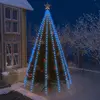 Image de vidaXL Guirlande lumineuse avec 500 LED Bleu 500 cm Int/Ext