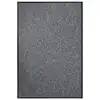 Image de vidaXL Paillasson Gris 80x120 cm