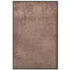 Image de vidaXL Paillasson Marron 80x120 cm