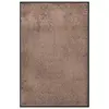 Image de vidaXL Paillasson Marron 80x120 cm