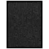 Image de vidaXL Paillasson rayé Anthracite 40x60 cm