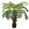 Image de vidaXL Palmier Cycas artificiel avec pot 90 cm Vert