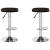 Image de vidaXL Barstoelen 2 st kunstleer bruin