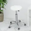 Image de vidaXL Chaise de bureau pivotante Blanc Similicuir