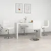 Image de vidaXL Chaises à manger lot de 4 blanc similicuir