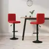 Image de vidaXL Tabourets de bar lot de 2 rouge bordeaux velours