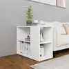 Image de vidaXL Armoire latérale Blanc 60x30x50 cm Aggloméré