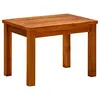 Image de vidaXL Table basse de jardin 50x35x36 cm Bois solide d'acacia