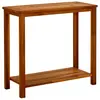 Image de vidaXL Table console de jardin 80x35x75 cm Bois d'acacia solide