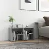 Image de vidaXL Tables de chevet 2 pcs gris béton 40x30x40 cm bois d'ingénierie