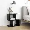 Image de vidaXL Tables de chevet 2 pcs noir 50x30x51,5 cm bois d'ingénierie