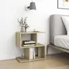 Image de vidaXL Tables de chevet 2pcs chêne sonoma 50x30x51,5cm bois ingénierie