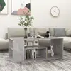 Image de vidaXL Table basse gris béton 100x50x40 cm bois d'ingénierie