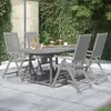 Image de vidaXL Ensemble à manger de jardin 5 pcs Bois d'acacia massif