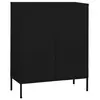 Image de vidaXL Armoire de rangement Noir 80x35x101,5 cm Acier
