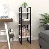 Image de vidaXL Bibliothèque à 3 niveaux blanc 40x30x105 cm bois d'ingénierie