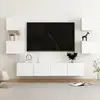 Image de vidaXL Ensemble de meubles TV 6 pcs Blanc Bois d'ingénierie