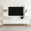 Image de vidaXL Ensemble de meubles TV 6 pcs Blanc Bois d'ingénierie