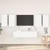 Image de vidaXL Ensemble de meubles TV 6 pcs Blanc Bois d'ingénierie