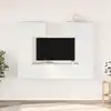 Image de vidaXL Ensemble de meubles TV 6 pcs Blanc Bois d'ingénierie