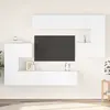 Image de vidaXL Ensemble de meubles TV 8 pcs Blanc Bois d'ingénierie