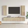 Image de vidaXL Ensemble de meubles TV 5 pcs Chêne sonoma Bois d'ingénierie