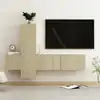 Image de vidaXL Ensemble de meubles TV 3 pcs Chêne sonoma Bois d'ingénierie