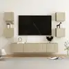 Image de vidaXL Ensemble de meubles TV 6 pcs Chêne sonoma Bois d'ingénierie