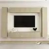 Image de vidaXL Ensemble de meubles TV 10 pcs Chêne sonoma Bois d'ingénierie