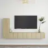 Image de vidaXL Ensemble de meubles TV 3 pcs Chêne sonoma Bois d'ingénierie