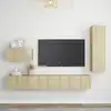 Image de vidaXL Ensemble de meuble TV 4 pcs Chêne sonoma Aggloméré