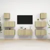 Image de vidaXL Ensemble de meuble TV 7 pcs Chêne sonoma Bois d'ingénierie