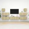 Image de vidaXL Ensemble de meuble TV 7 pcs Chêne sonoma Bois d'ingénierie