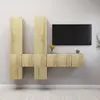Image de vidaXL Ensemble de meubles TV 7 pcs Chêne sonoma Bois d'ingénierie