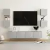 Image de vidaXL Ensemble de meubles TV 6 pcs Gris béton Bois d'ingénierie