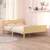 Image de vidaXL Cadre de lit sans matelas bois massif de pin 140x200 cm