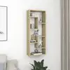 Image de vidaXL Étagère murale Chêne sonoma 36x16x90 cm Bois d'ingénierie