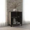 Image de vidaXL Armoire de rangement Gris 72x36x82 cm Métal et MDF