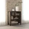 Image de vidaXL Armoire de rangement Gris 72x36x82 cm Métal et MDF
