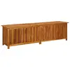 Image de vidaXL Boîte de rangement de jardin 200x50x58 cm Bois d'acacia solide
