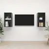 Image de vidaXL Meubles TV muraux 2 pcs Gris brillant Bois d'ingénierie