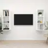 Image de vidaXL Meubles TV muraux 2 pcs Blanc Bois d'ingénierie