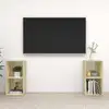 Image de vidaXL Meubles TV 2 pcs Chêne sonoma 72x35x36,5 cm Bois d'ingénierie